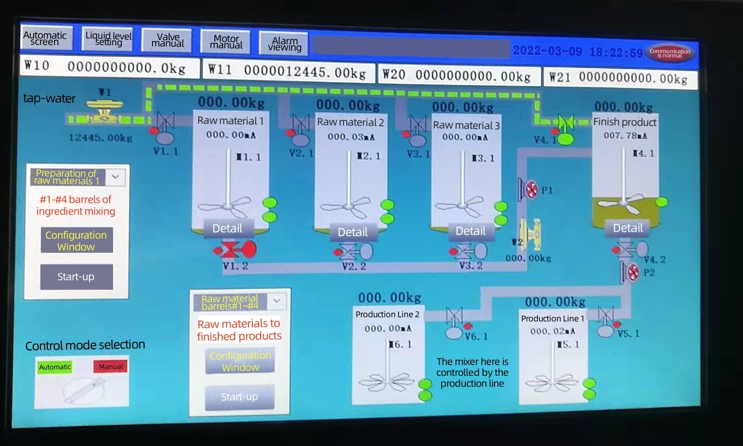 PLC Weighing System 9 PLC Weighing System 1
