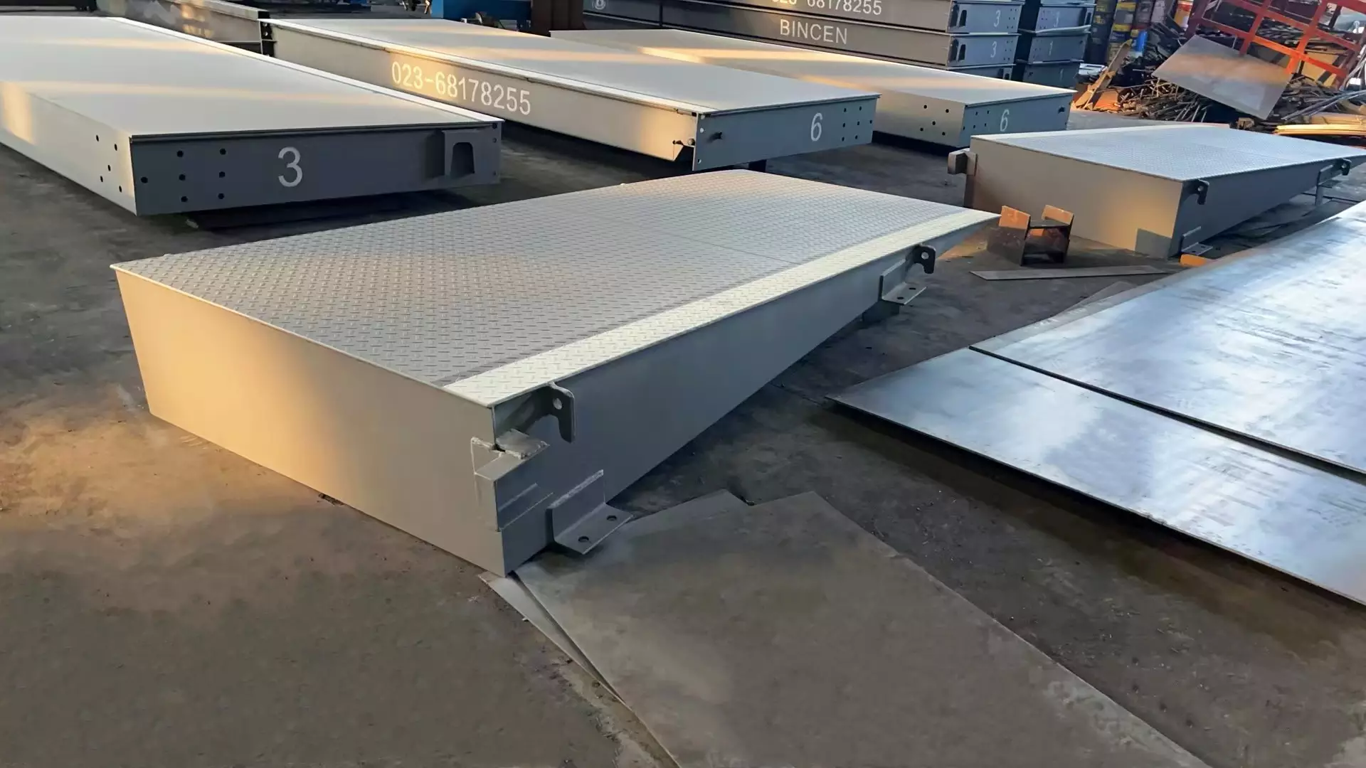 Weighbridge With Steel Slope 8 Customized Weighbridge Slope Approach4