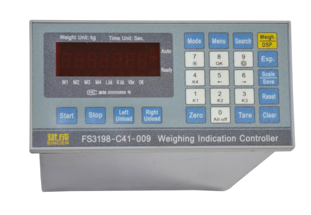 Special Controller for Hopper Type Flow Control Scale 5 Special Controller for Hopper Type Flow Control Scale3