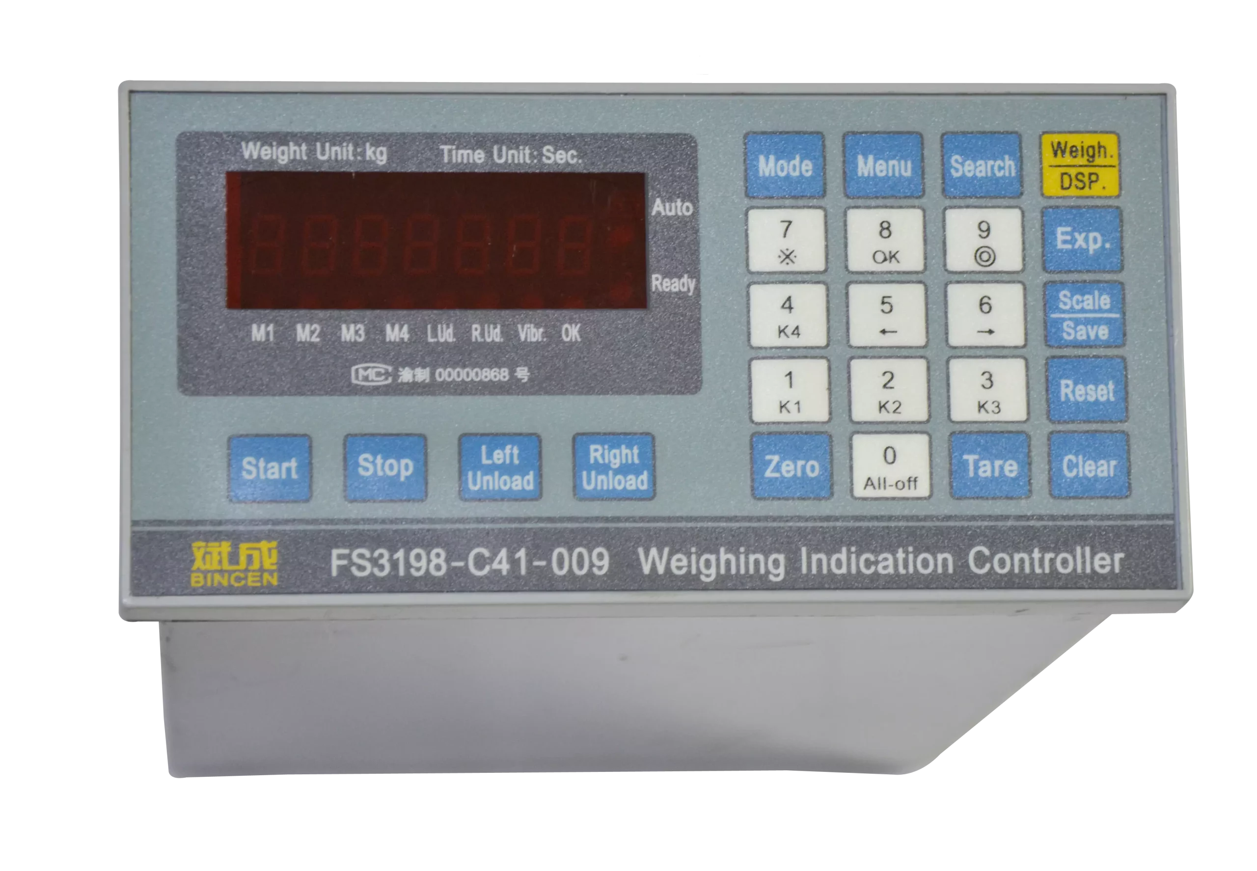 Special Controller for Hopper Type Flow Control Scale 11 Special Controller for Hopper Type Flow Control Scale3