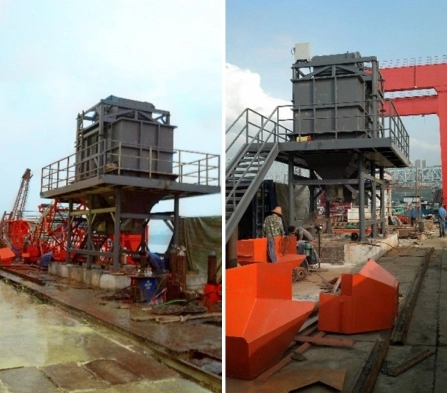 Hopper Scale 19 300kg hopper scale on production line