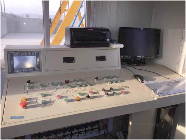 Concrete Batching System 5 Mixing plant PLC system3