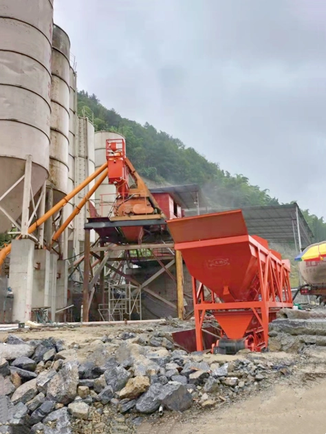 Concrete Batching System 2 Mixing plant PLC system6