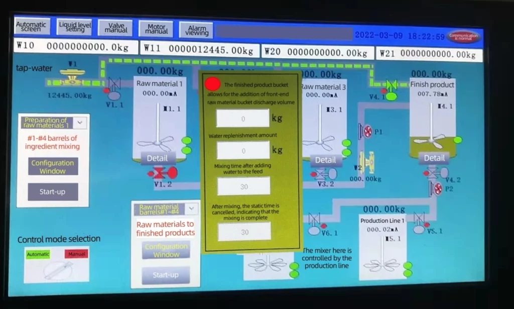 PLC Weighing System 5 PLC Weighing System 5