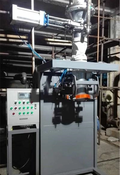 Double Spiral Feeding Hopper Less Packaging Machine 6 Pneumatic Three speed Feeding Barrel less Packaging Machine