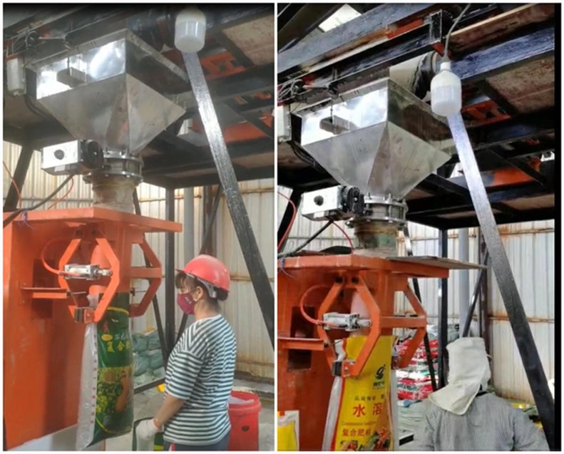 Conveyor Packaging Scale 16 Compound Fertilizer Packaging Machine Product Description