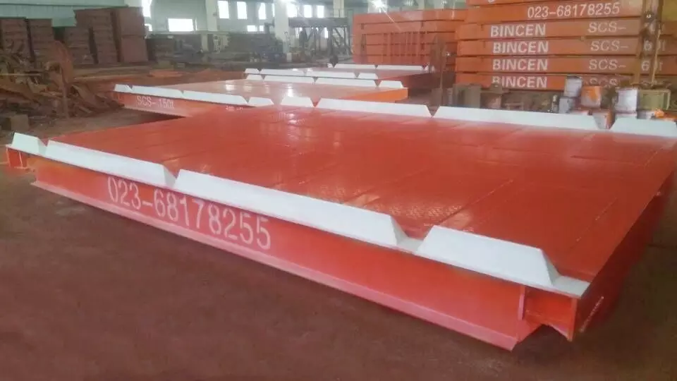 120 Ton Mining Truck Scale 3 BINCEN Proprietary Design L-beam Truck Scale BINCEN1