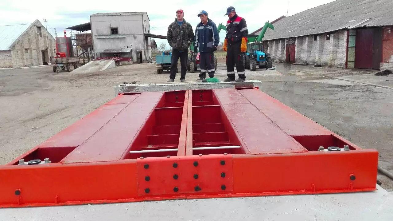 120 Ton Mining Truck Scale 8 BINCEN Proprietary Design L-beam Truck Scale BINCEN