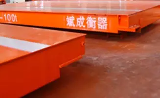 150 Ton Heavy Duty Truck Scale 17 l-beam Steel Structure Limit Load Truck Scale body 4