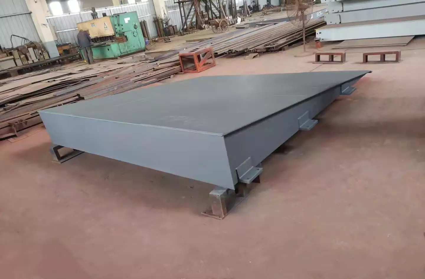 Weighbridge With Steel Slope 11 Customized Weighbridge Slope Approach2