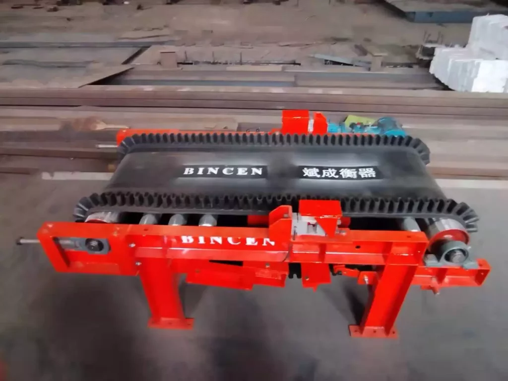 Conveyor Belt Scale 7 Speed Regulating and Batching Belt Scale8