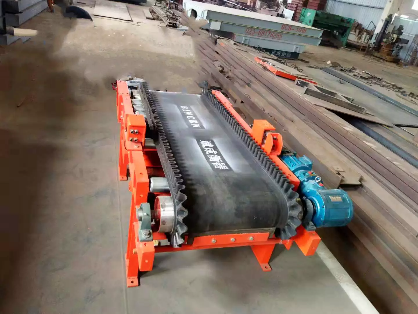 Conveyor Belt Scale 18 Speed Regulating and Batching Belt Scale9