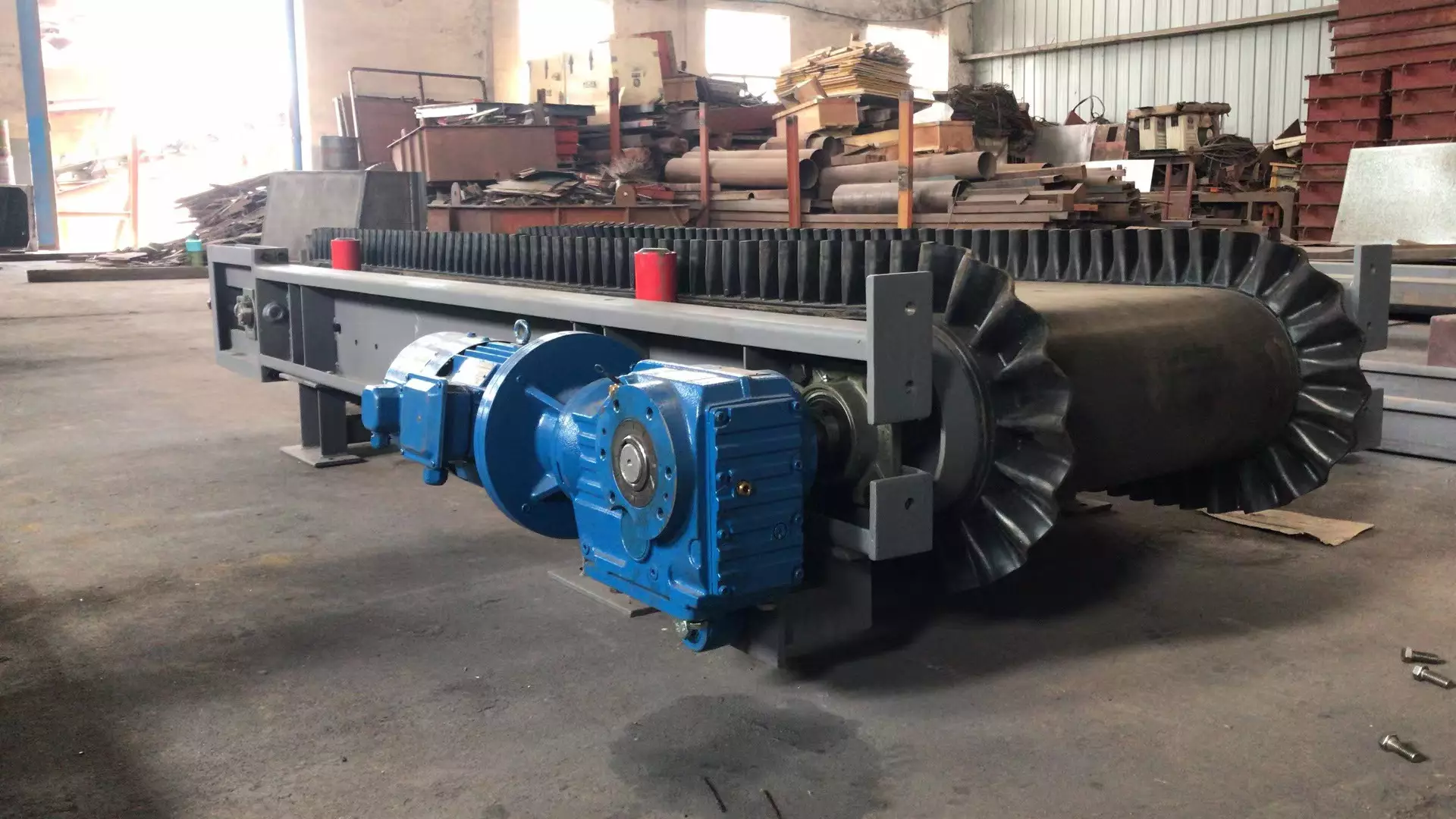 Conveyor Belt Scale 13 Speed Regulating and Batching Belt Scale2