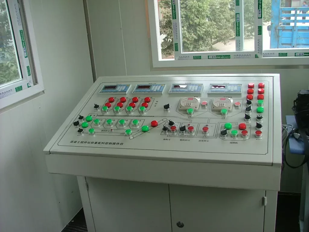Weighing and Batching Control Cabinet and Console 5 Weighing and Batching Control Cabinet and Console1