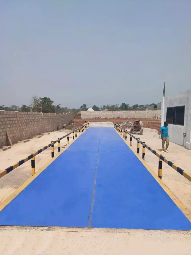 Home 32 加纳地磅安装后正常使用Ghana weighbridge is used normally after installation