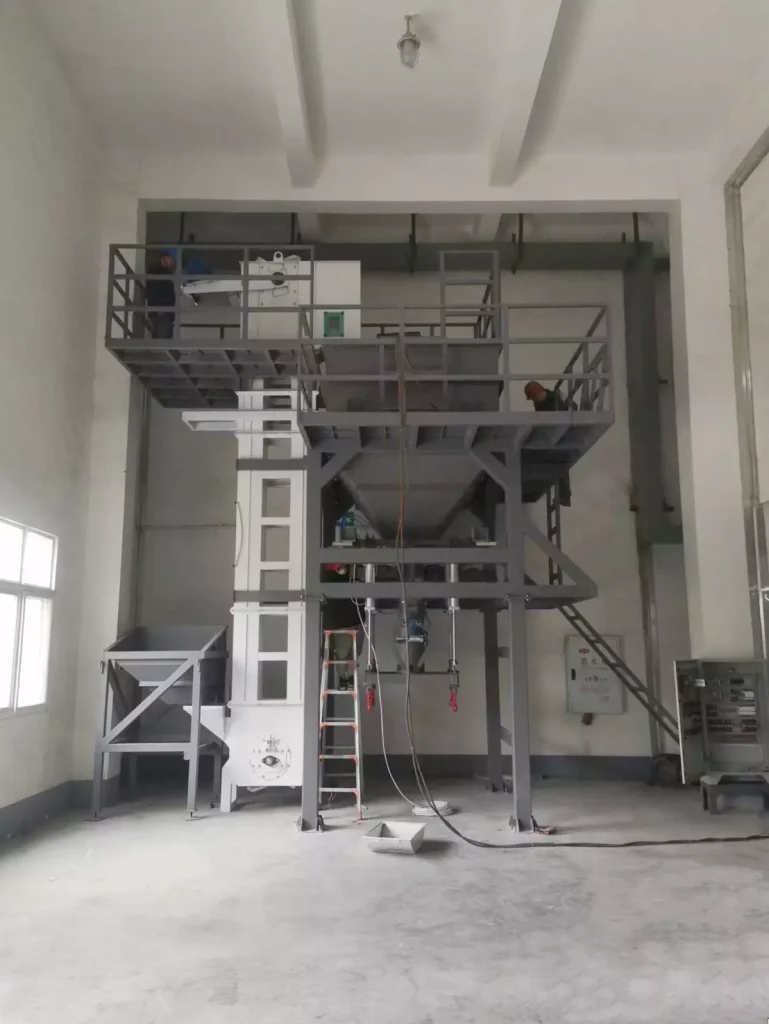 Home 23 带提升的粮食包装机Grain packaging machine with lifting mechanism
