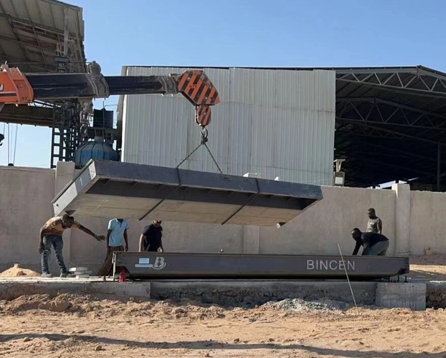 Home 40 Somalia Weighbridge Installation Site