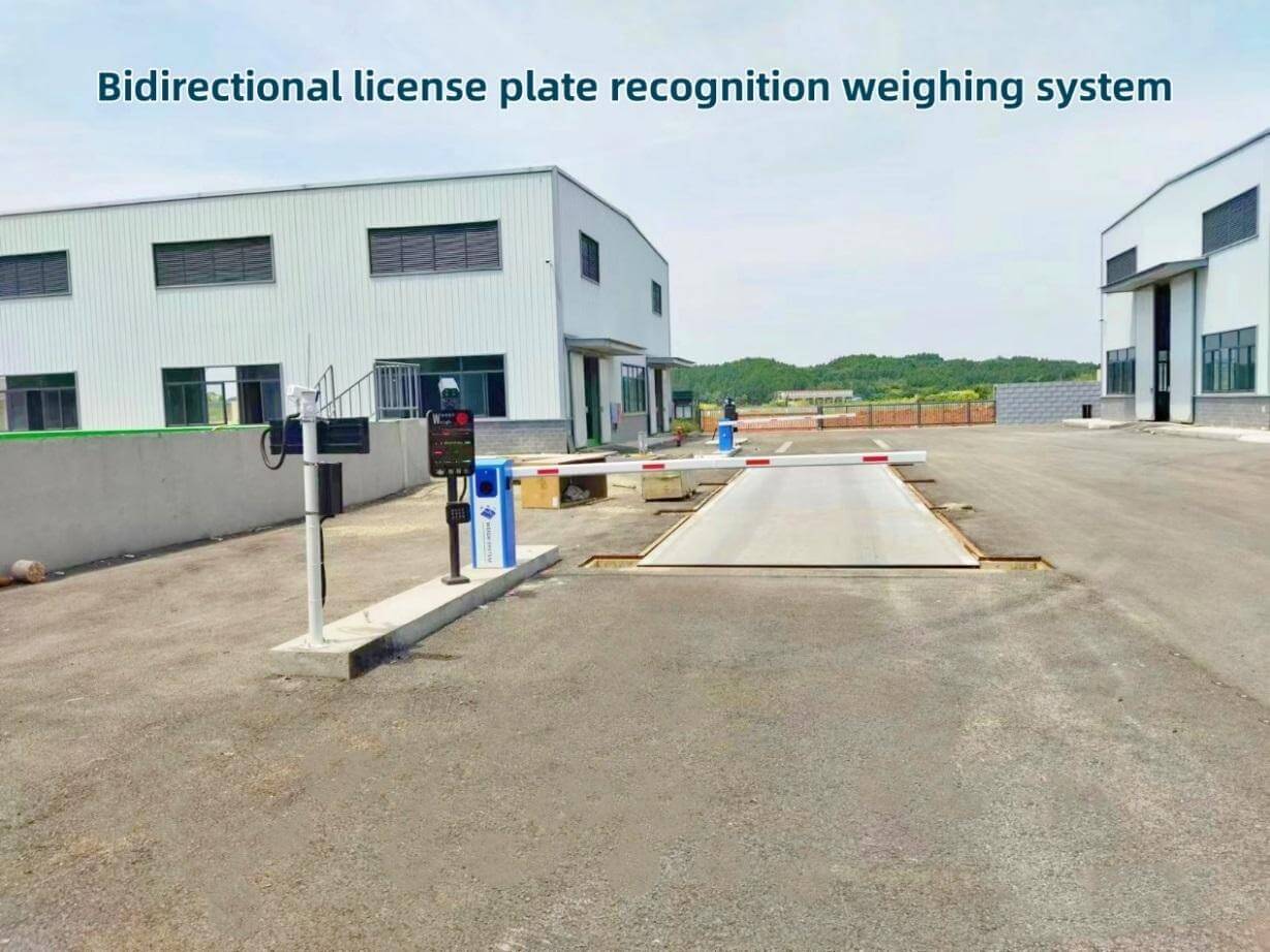 Unattended Truck Scale System with ANPR 9 automatic weighing system