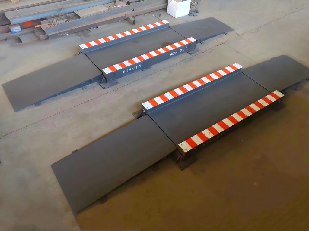 Fixed vs. Mobile Axle Load Scale Which Suits Your On-Site Weighing Needs 41 One axle load scale on the ground