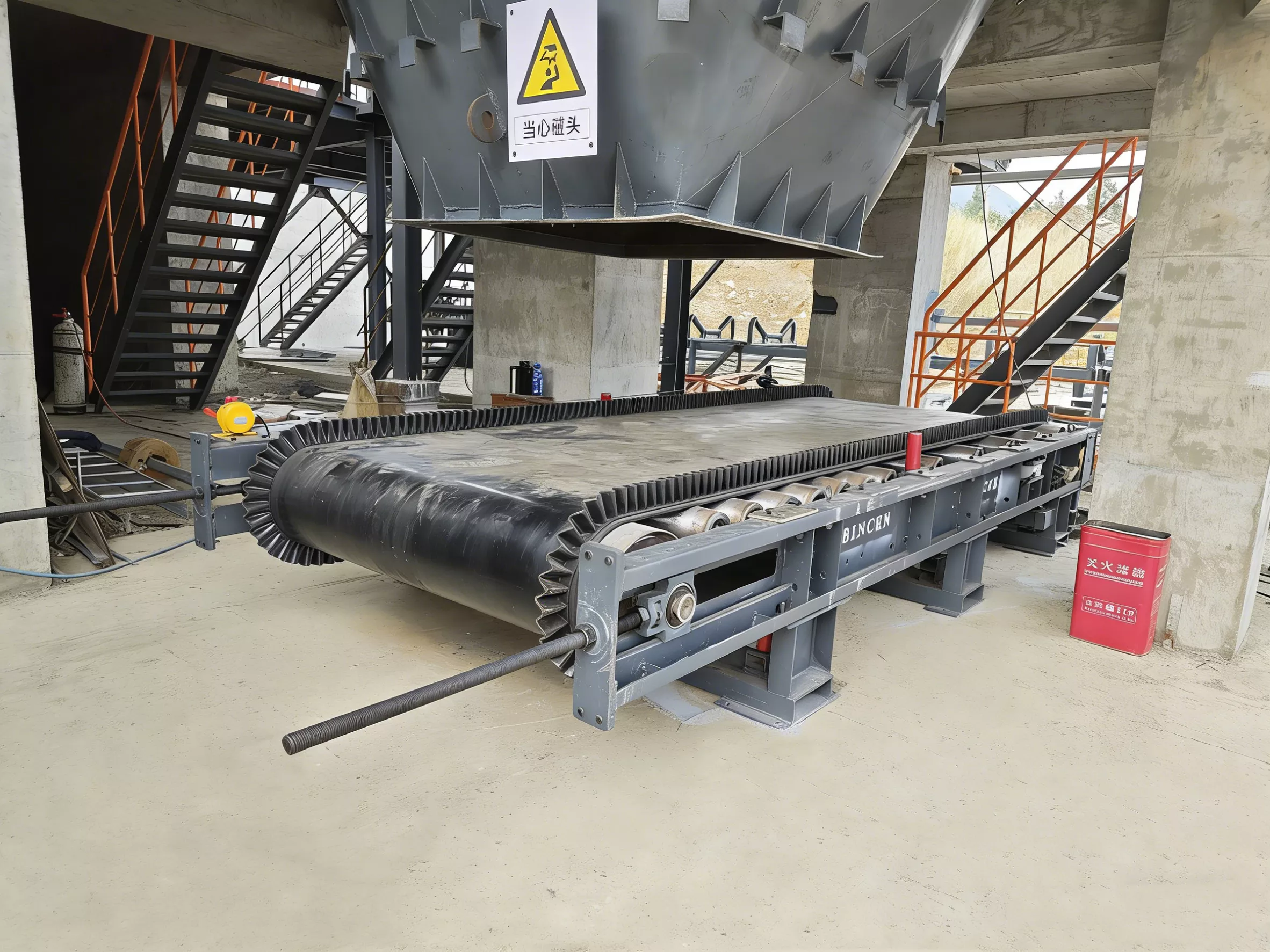 Heavy-duty belt scale feeder 10 Heavy-duty belt scale feeder