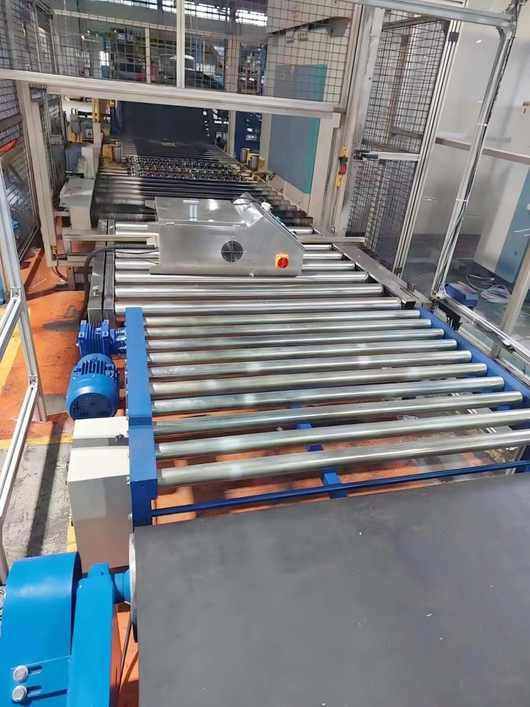 Check Weigher 6 Automatic Roller Checkweigher Integrated in Factory Production Line