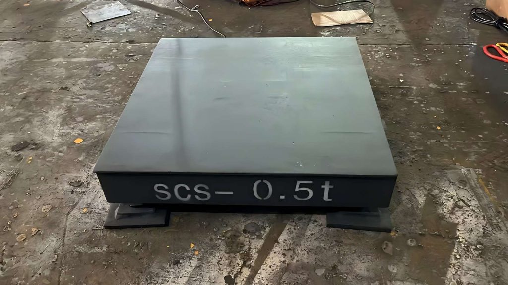 Electronic Platform Scale 3 SCS 0.5t Carbon Steel Floor Scale Base Platform