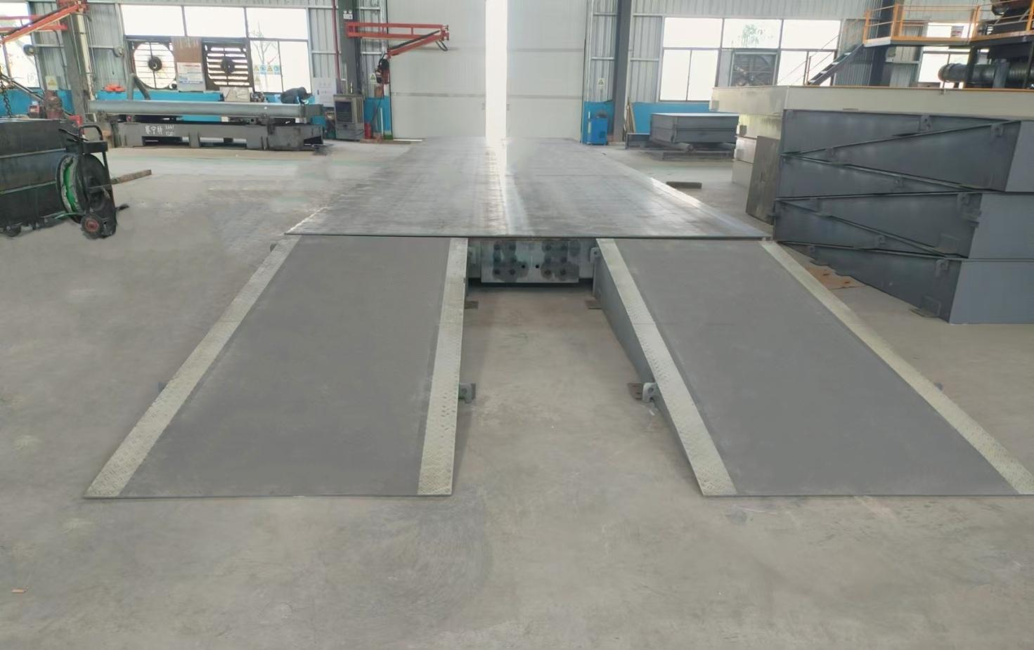 At the production site of Bincen weighbridge
