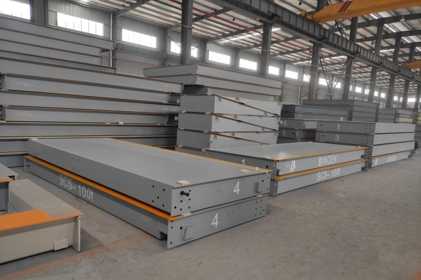 At the production site of Bincen weighbridge1