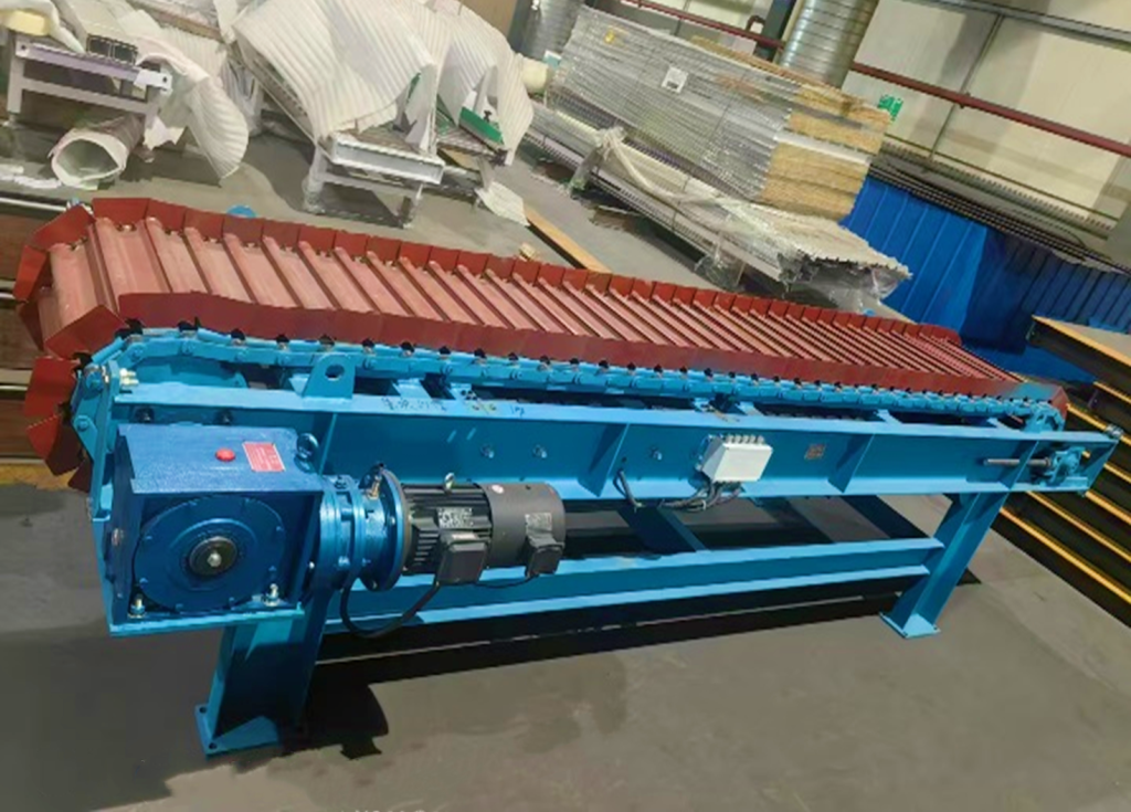 Chain plate conveyor